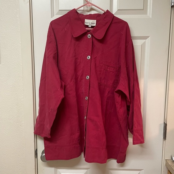 Beautiful retro David Dart button down 3XL long sleeve - Picture 2 of 10